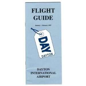 Dayton Ohio International Airport Flight Guide 1997