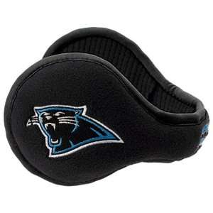  Carolina Panthers Black Soft Shell Ear Warmer Sports 