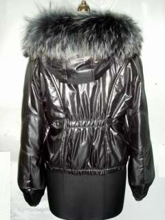 This is a Italian fashion fabric parka coat dyed to match finnish 