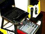 PRO EV LIVE ENTERTAINMENT DJ KARAOKE LAPTOP SYSTEM SHURE OVER 300 DISC 