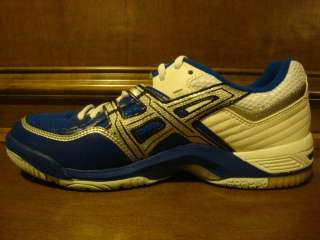 New Womens ASICS GEL DOMAIN Blue/White Volleyball Shoe  