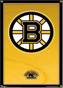 HOCKEY POSTER ~ NHL BOSTON BRUINS LOGO 4369  