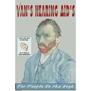  Vans Hearing Aids For People on the Gogh   Poster by 