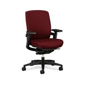 F3 Series Synchro Tilt Work Chair, Wine Upholstery