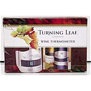 Turning Leaf Wine Thermometer 