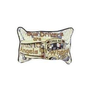  Bus Drivers Angels Decorative Throw Pillows 9 x 12