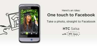 HTC Salsa C510 Unlocked GSM 3G WiFi GPS Android Phone  
