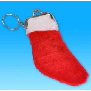  Holiday Stocking Purse Key Chain
