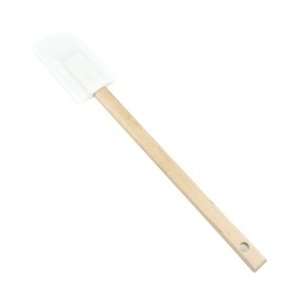   White Spatula with Wooden Handle by Culinary Tech®