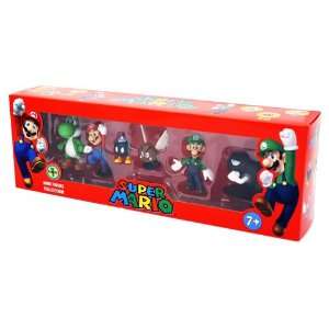   Classic Mario Action Figures Assortment 6 Pack   Wave 1 Toys & Games