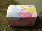 new Disney Princess jewelry box trinket boxes Belle Cinderella F.A.B 