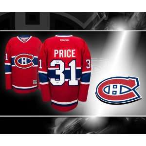  Carey Price Montreal Canadiens Autographed Jersey Sports 