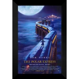  The Polar Express 27x40 FRAMED Movie Poster   Style D 