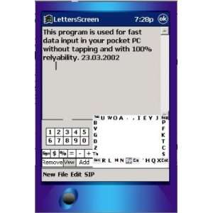  LettersScreen(mips) Software