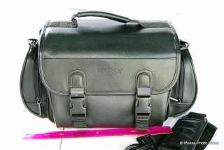 Genuine Sony Camera Photo case shoulder bag leather  