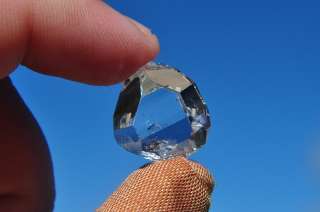 17mm Herkimer county (New York) quartz crystal 4.95grams 24.75ct HD 