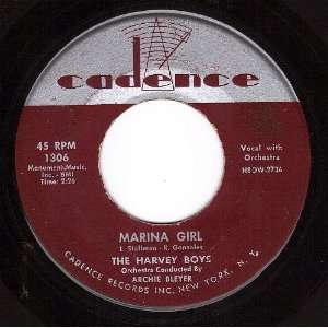   Girl/Nothing Is Too Good For You (VG+ 45 rpm) The Harvey Boys Music