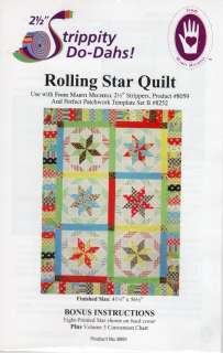 Marti Michell Quilt Patterns for Jelly Roll Quilts  