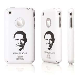   iPhone 1G Slim Fit Case   Obama   White (Made in Korea) Electronics