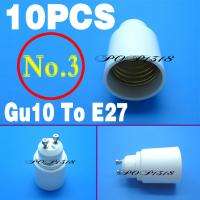 10PCS Standard E14 E27 GU10 MR16 Base Adapter Bulb Lamp  