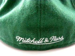 Mitchell & Ness Jets Low Vintage Green Fitted Hat Men  