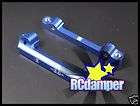 Aluminum Rear Arm Lock Set for Team Associated TC4 Blue