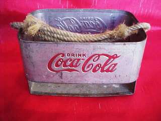 1940s   Metal   Six Pack   Coca Cola   Carrier   Caddy   As Found 