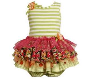 Baby Girls Bonnie Jean Tiered Dress Size 3 6 Months Spring Easter 