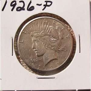  1926 P Peace Silver Dollar, BU condition 