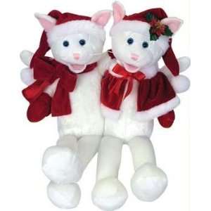   Lane Animated Plush toys   Mr. & Mrs. Claws Cat Duet Toys & Games