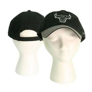  Chicago Bulls Slouch Fit 2 Tone Adjustable Baseball Hat 
