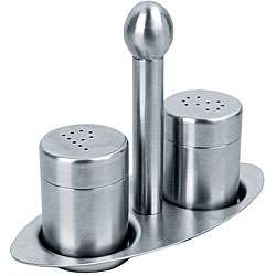 Stainless Steel Salt and Pepper Shakers  