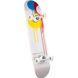  Primary Skateboards Complete Skateboard White Paint 7 