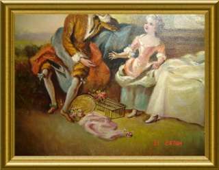     LISTED ARTIST SCOTTISH SIGNED WALLACE D MacBeth OIL PAINTING