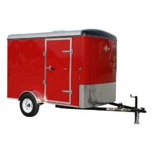  Carry On Trailer 6 x 10 Red Enclosed Trailer 6X10LCGR R 