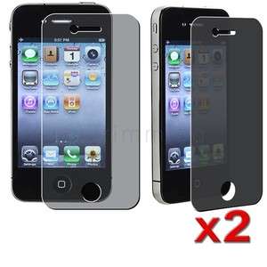 PRIVACY SCREEN PROTECTOR FLIM For iPhone 4 4S 4G 4GS 4G  