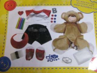 Build a Bear Make & Play Teddy Bear & Outfit  You Make  