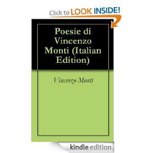 Poesie di Vincenzo Monti (Italian Edition) Vincenzo Monti  