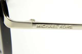 MICHAEL KORS MK 2456S 001 SUNGLASSES BLACK PLASTIC METAL GREY LENS 