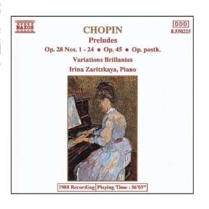  Chopin Complete Preludes / Variations Brillantes Irina 