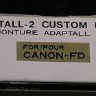 Tamron Adaptall 2 for Canon FD Mount Adaptall II Exc  