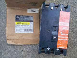 GE TMQD32200 3pole 200amp circuit breaker new in box  