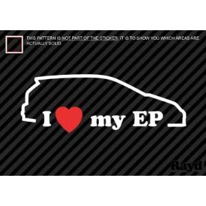  I Love my EP   Sticker #2   Decal   Die Cut Everything 