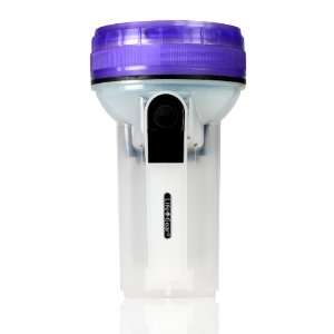   LED Spotlight with Storage Compartment and Emergency Flasher, Purple