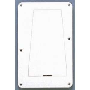  Tremolo Spring Cover w/Access Panel White 1 ply Musical 