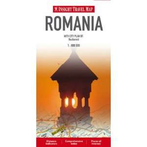 Romania Insight Travel Map (9789812589026) Books