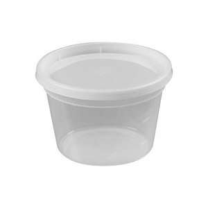   & Chefs Deli Container and Lid   16oz.   250 ct.
