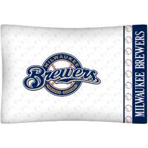 Best Quality Micro Fiber Pillow Case   Milwaukee Brewers MLB /Color 