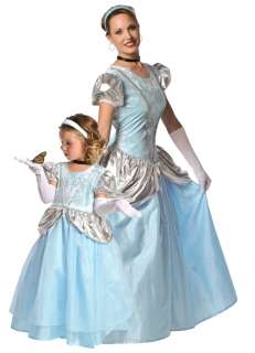 Mom and Me Cinderella Princess Dress Set w/gloves & HB  