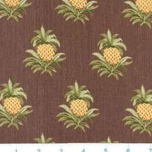   Petite Pineapple Espresso Fabric By The Yard Arts, Crafts & Sewing